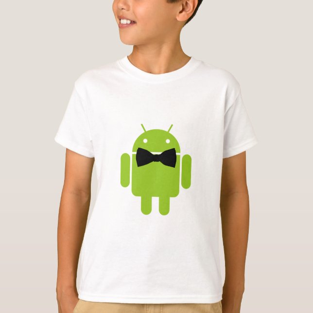 Camiseta Icono de robot de anclaje de amarre de arrastre fo (Anverso)