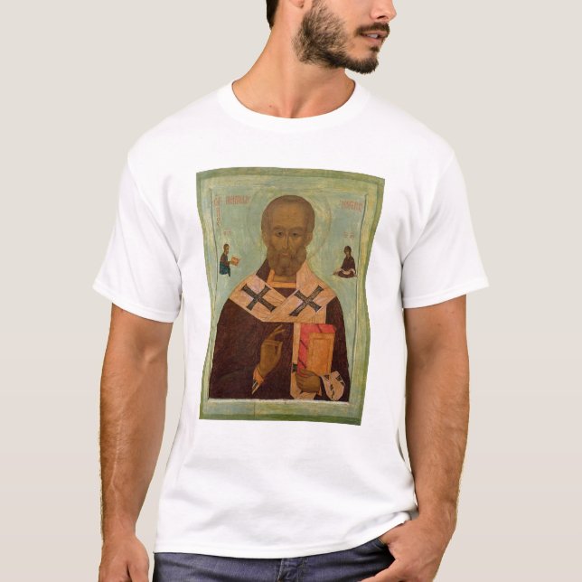 Camiseta Icono de San Nicolás (Anverso)