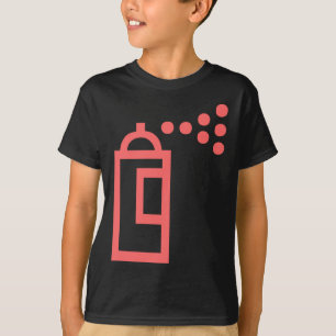 Camiseta Icono de Spray Can