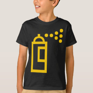 Camiseta Icono de Spray Can