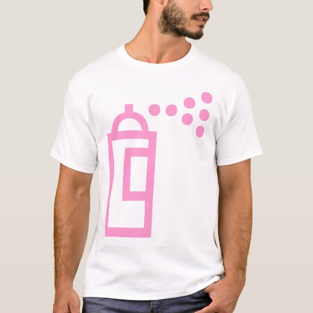 Camiseta Icono de Spray Can (Anverso)