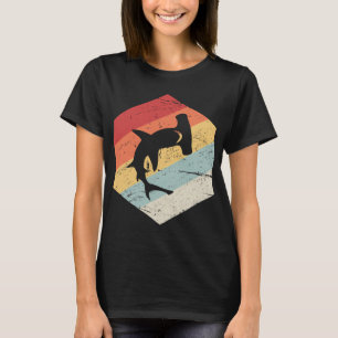 Camiseta Icono de tiburón martillo retro de los 70