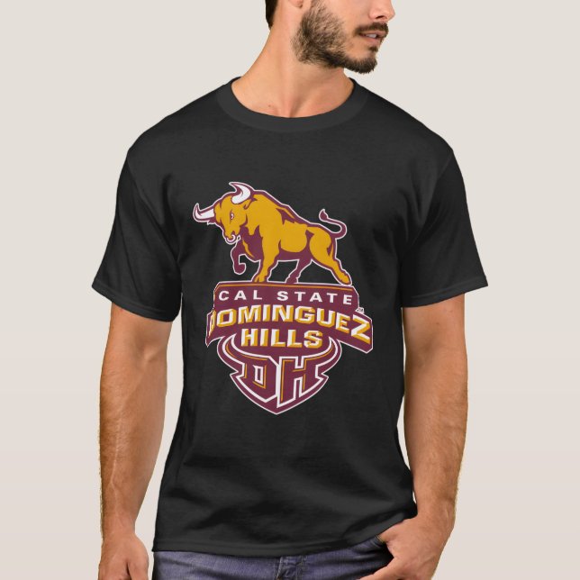 Camiseta Icono de Toros de Cal State Dominguez Hills (Anverso)