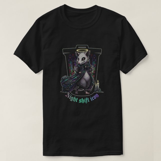 Camiseta Icono de Turno Nocturno (Diseño del anverso)