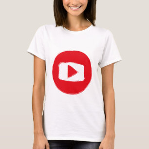 Camiseta Icono de YouTube