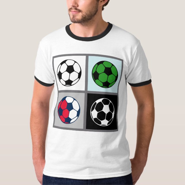 Camiseta Icono del balón de fútbol (Anverso)