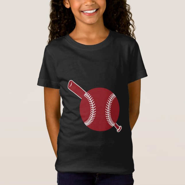 Camiseta Icono del béisbol y el bote (Anverso)