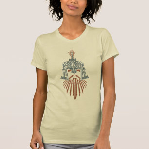 Camiseta Icono del casco de las armas de Dwarven