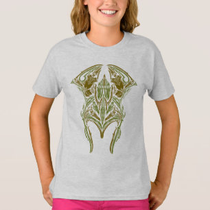 Camiseta Icono del casco de las armas de Elven