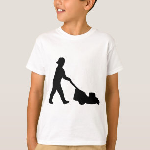 Camiseta icono del cortacésped