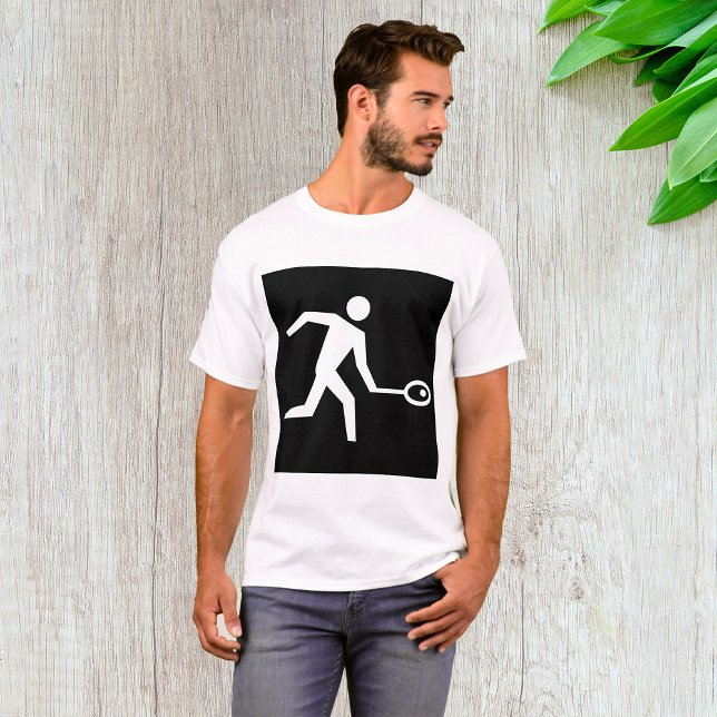 Camiseta Icono del jugador de squash (Subido por el creador)