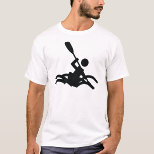 Camiseta icono del kajak