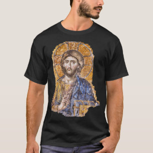 Camiseta Icono del pantocrador de Cristo Hagia Sophia Grre 