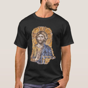 Camiseta Icono del pantocrador de Cristo Hagia Sophia Grre 