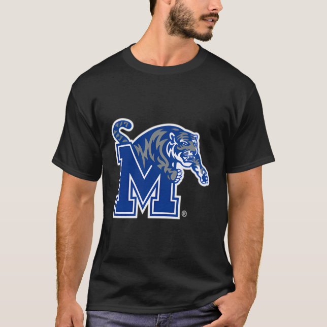Camiseta Icono del pecho izquierdo de los tigres de Memphis (Anverso)