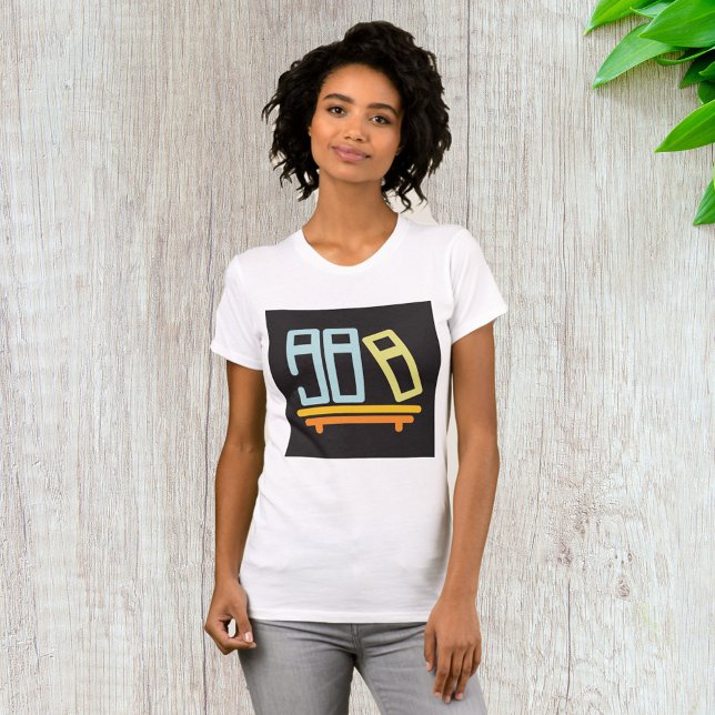 Camiseta Icono gráfico de biblioteca minimalista (Subido por el creador)