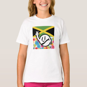 Camiseta ICONO HIPPIE DE MASANSER JAMAICA PIxELAT