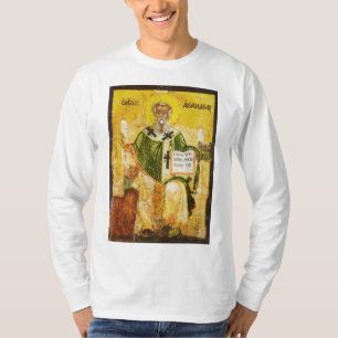 Camiseta Icono ortodoxo de San Atanasio de Alejandría