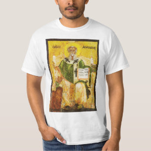 Camiseta Icono ortodoxo de San Atanasio de Alejandría