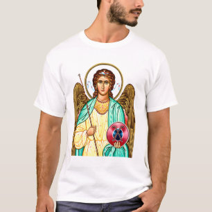 Camiseta icono ortodoxo del santo arcángel Gabriel