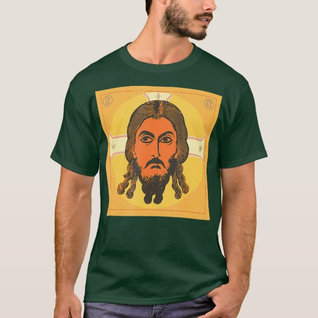 Camiseta Icono ortodoxo oriental de la Iglesia (Anverso)