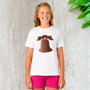 Camiseta Ícono patriótico Filadelfia de la Campana de la Li