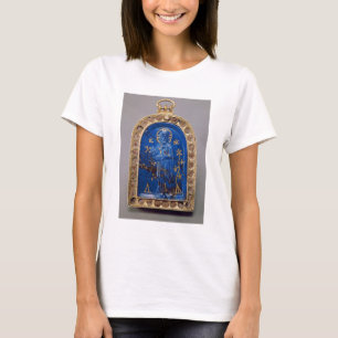 Camiseta Icono portátil, probablemente medieval (lapis lazu