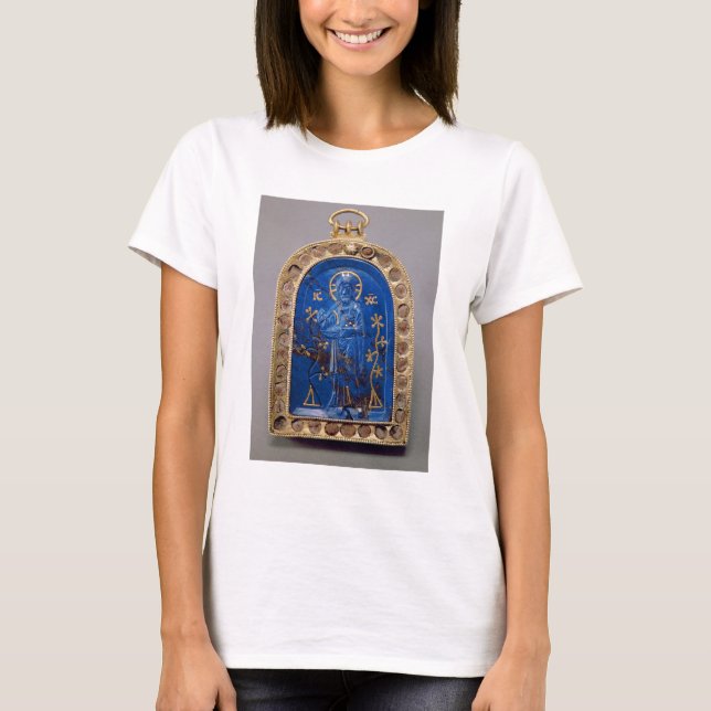 Camiseta Icono portátil, probablemente medieval (lapis lazu (Anverso)