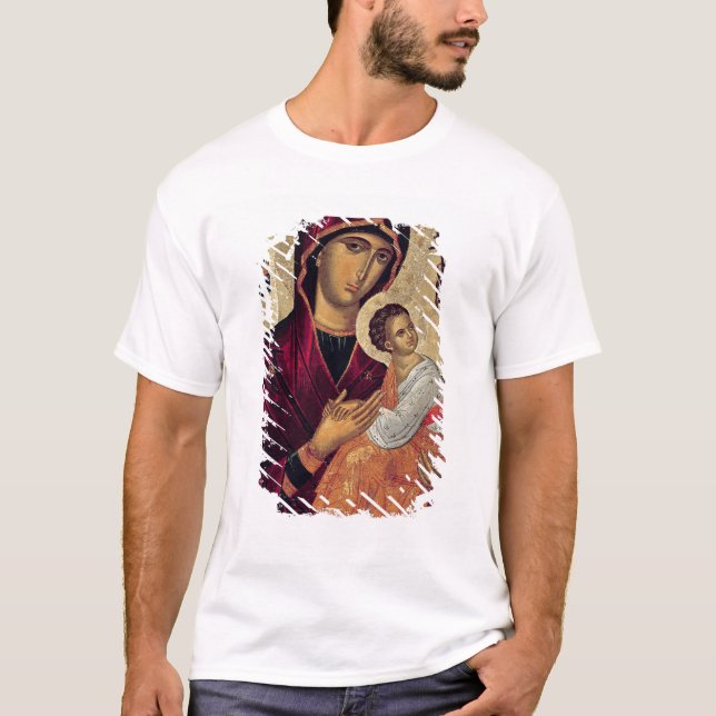 Camiseta Icono que representa a la madre santa de la pasión (Anverso)