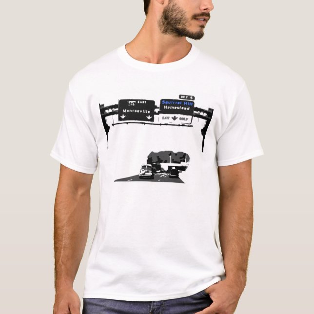 Camiseta Icono Sq de la carretera de la colina (Anverso)