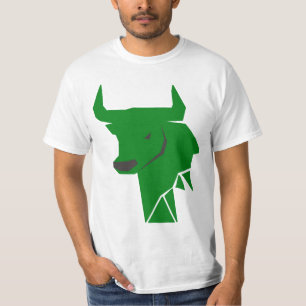 Camiseta Icono Verde Toro Tauro – Diseño Astrológico