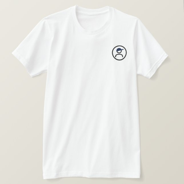 Camiseta Icono Zazzle (Anverso del diseño)