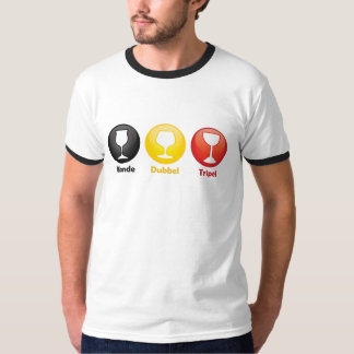 Camiseta Iconos belgas de la cerveza