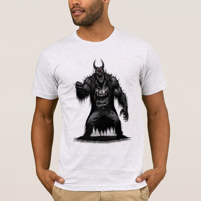 Camiseta Iconos clásicos de películas de terror (Anverso)