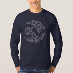 Camiseta Iconos CV - Tee de manga larga para hombres