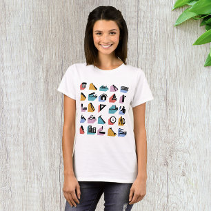 Camiseta Iconos de construcción y mejora del hogar de brico