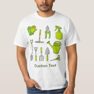 Camiseta Iconos de jardinería