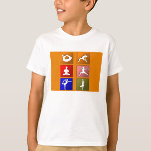 Camiseta Iconos de la actitud de la yoga