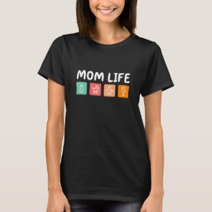 Camiseta Iconos de la VIDA DE MAMÁ
