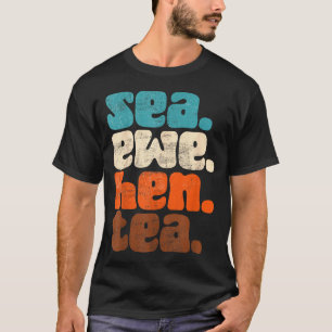 Camiseta Iconos de Mar de Oveja Groovy Sin Significado Gall