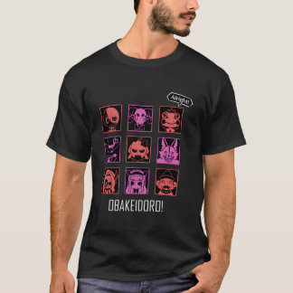 Camiseta Iconos de Obakeidoro de Monstruo en Color en el Ju