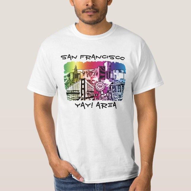 Camiseta Iconos de San Francisco (Anverso)