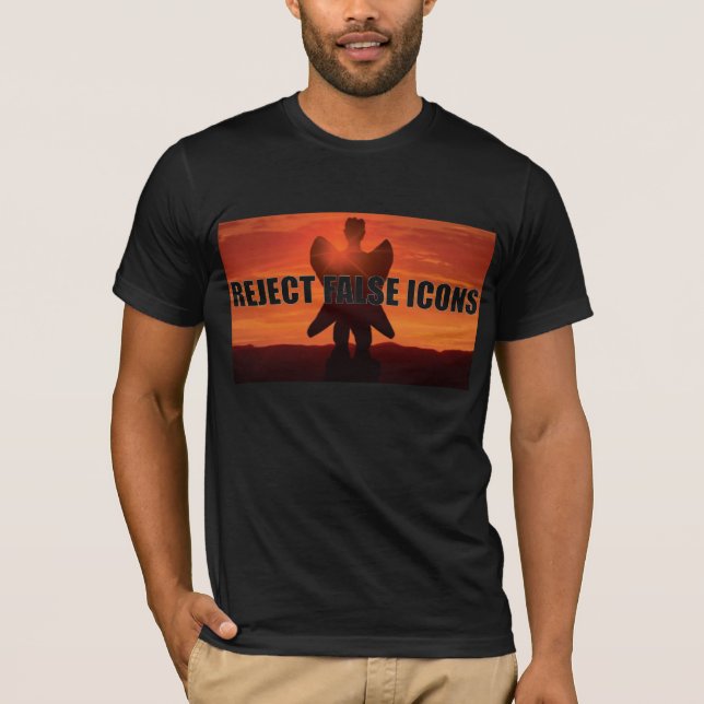 Camiseta Iconos falsos del rechazo (Anverso)