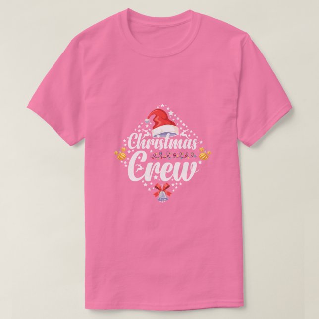 Camiseta Iconos Navideños Adorables Elementos Festivos (Diseño del anverso)