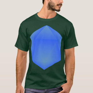 Camiseta Icosahedron Blue