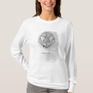 Camiseta Icosahedron, de 'De Divina Proportione'