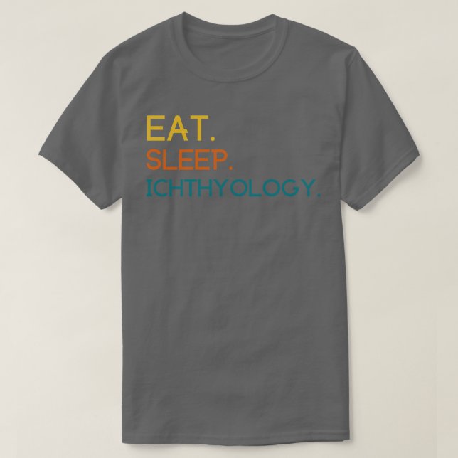 Camiseta Ictiología 3 (Diseño del anverso)