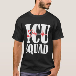 Camiseta Icu Enfermera Icu Squad