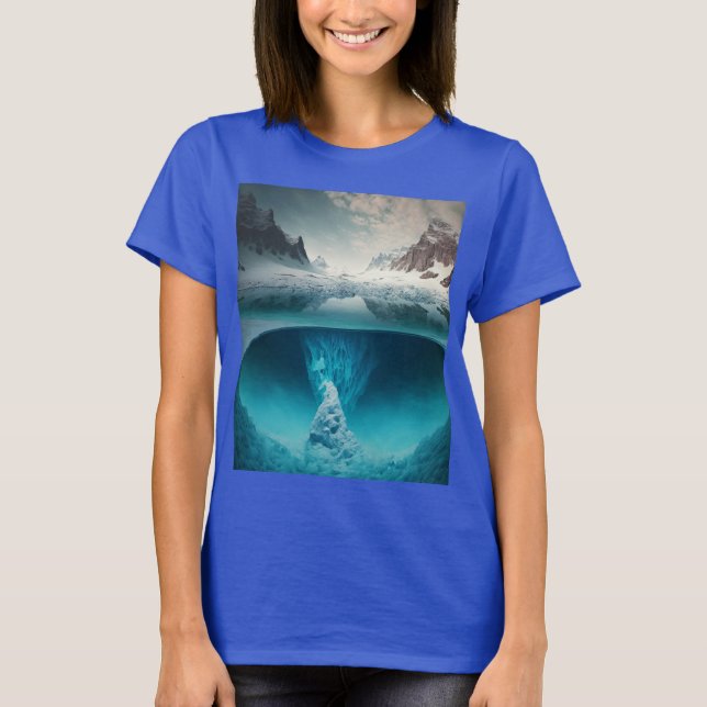 Camiseta Icy Mountain View (Anverso)