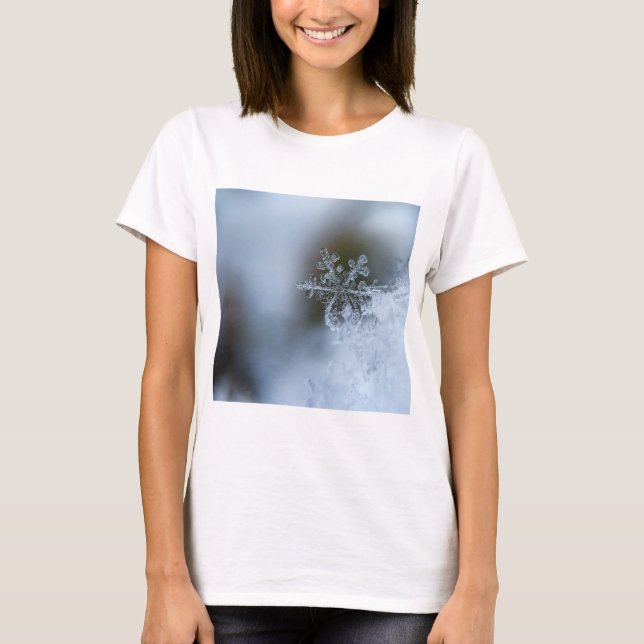 Camiseta Icy Snowflake (Anverso)